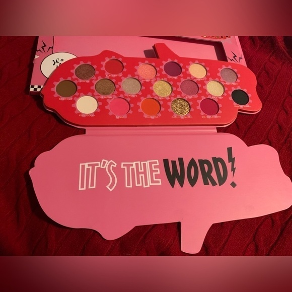 Makeup Revolution Other - Rare Sold Out Grease Revolution London Makeup Pallet It’s the word! 18 eyeshadow